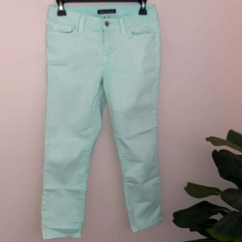 Tommy Hilfiger Mint Green Size 2 Capri Jeans - Picture 6 of 9